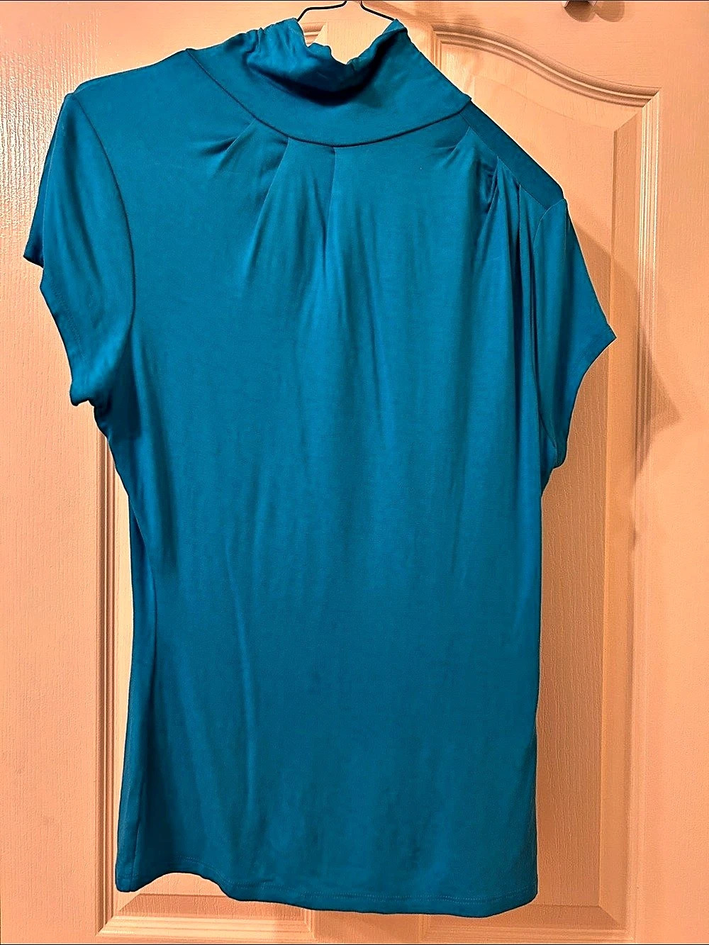 The Limited Cowl Neck Blouse in Blue Size Small Like New